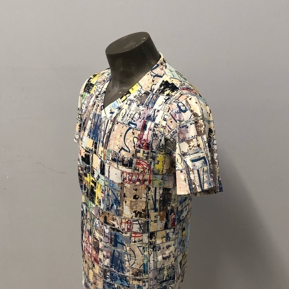 Steven land t-shirt vneck collage print regular - Picture 3 of 3